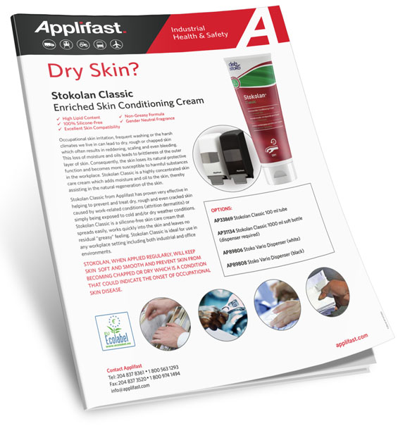 APPLIFAST - DRY SKIN STOKOLAN ENRICHED SKIN CONDITIONING CREAM