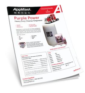 APPLIFAST - PURPLE POWER HEAVY DUTY CLEANER/DEGREASER