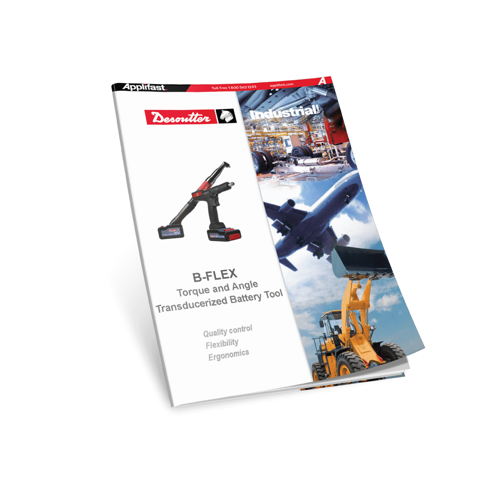 APPLIFAST - DESOUTTER B-FLEX TORQUE AND ANGLE TRANSDUCERIZED BATTERY TOOL CATALOGUE