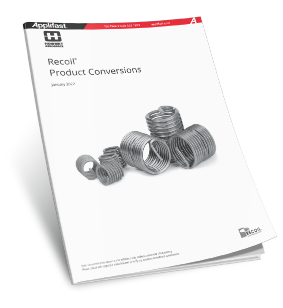 APPLIFAST - RECOIL PRODUCT CONVERSIONS TABLES CATALOGUE